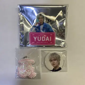 INI 사노 유타카 명찰 XQUARE 캡슐 토이 키링 캔뱃지