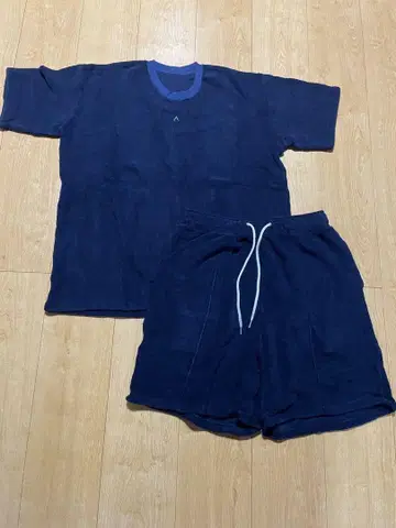 사토 타케루 안사루 룸웨어 미사용품 네이비 컬러 사이즈 S