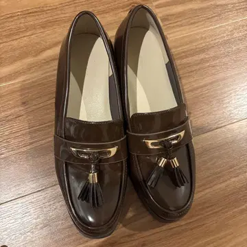 randa 태슬 로퍼 신발 M 브라운