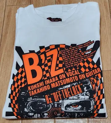 B'z off the lock '99 brotherhood 티셔츠 F