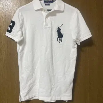 Polo Ralph Lauren 랄프 로렌 화이트 피케 셔츠 반팔
