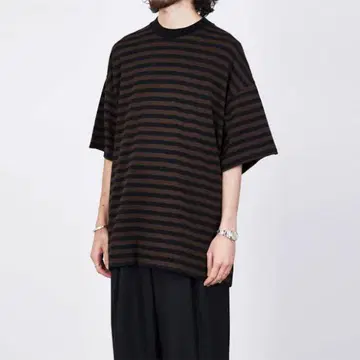 markaware 보더 티셔츠 A23A-15CS01B