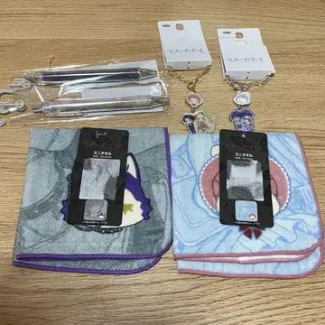 회사와 사생활 미니 타월 백참 볼펜 아베일 키링