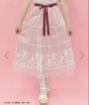 미개봉 새상품 엑시즈팜 x 카드캡터 사쿠라 스커트