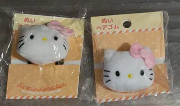 산리오 인형 머리끈 (핑크) 헬로키티
