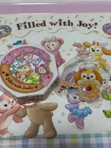 더피 & 프렌즈 필드 위드 조이! 헤어 클립 쿠키 앤