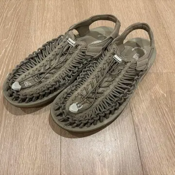 KEEN 유니크 28.5cm US10.5 올리브 그린 킨