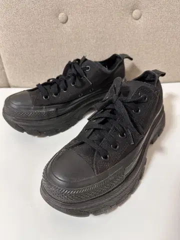 CONVERSE 스니커즈 24.5cm 블랙 1SD191 통굽 스테디셀러