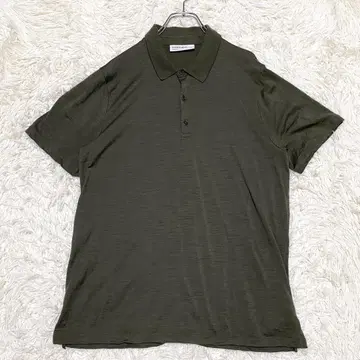 미사용급 아이스 브레이커 TECH LITE II SS POLO M 카키