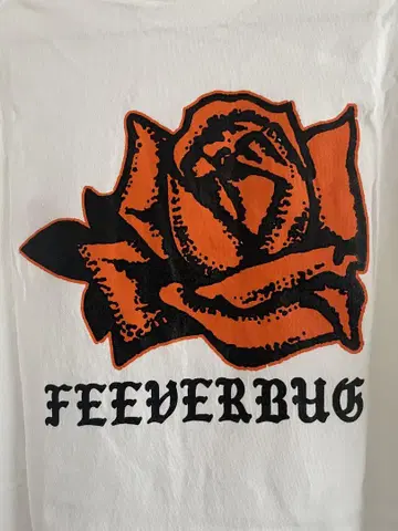 새 상품 미사용 FEEVERBUG feever bug 티셔츠 XL