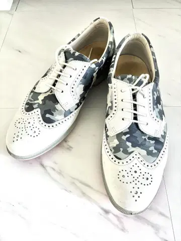 ECCO 카모 패턴 골프화