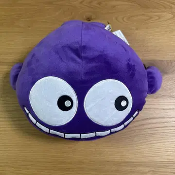 고래 럭키 봉제 인형 보라색