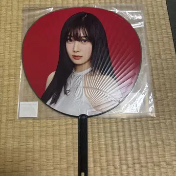 aespa 지젤 부채