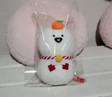 문구와 함께 우체국 한정판 쫄깃쫄깃 마스코트