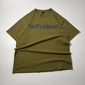 No Problemo Aries Tee Khaki 이탈리아제