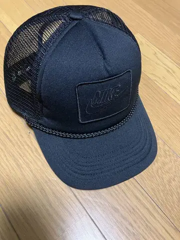 Nike 블랙 메쉬 캡