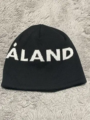 ALAND 블랙 니트 모자