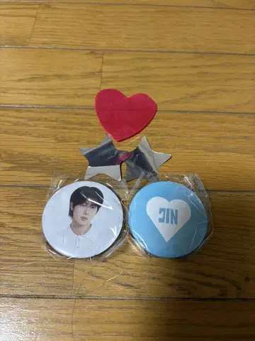BTS Jin 캔뱃지 세트