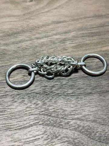 앰부쉬 3줄 체인 반지