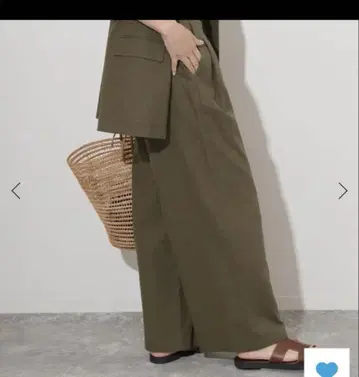 저널 스탠다드 리룸 린넨 와이드 팬츠