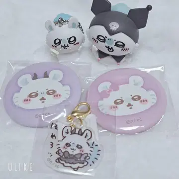 치이카와 모몽가 참 캔뱃지 5종 세트