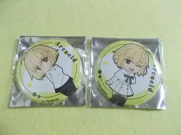 월의 공주 아루쿠에이드 캔뱃지 2종 피쿠리루! TYPE-MOON