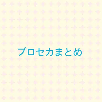 프로세카 정리