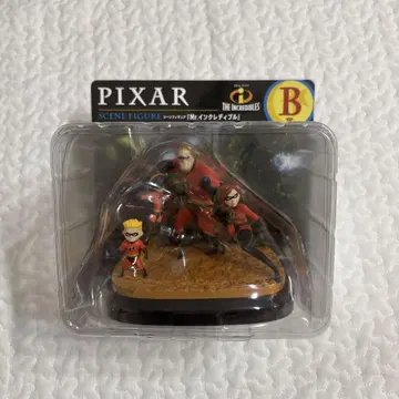PIXAR 제일복권 B상 미스터 인크레더블 장면 피규어