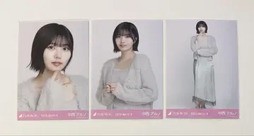 노기자카46 브로마이드 나카니시 아르노 샤기 앙상블 3종 컴프