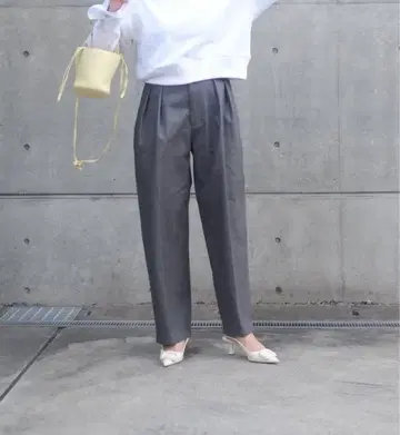 LIten 리텐 요쿠바리 데님 와이드 사이즈 1 그레이
