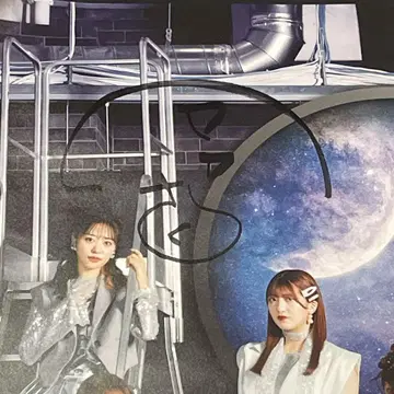오다 사쿠라 친필 사인 포함 포스터