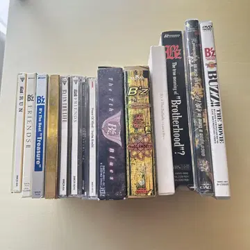 B'z 앨범 CD DVD VHS 묶음 판매 이나바 코시 마츠모토 타카히로