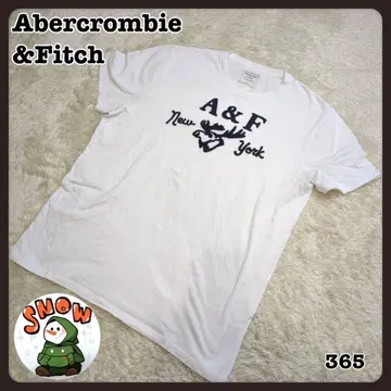 Abercrombie&Fitch 아베크롬비 화이트 티셔츠 반팔 M