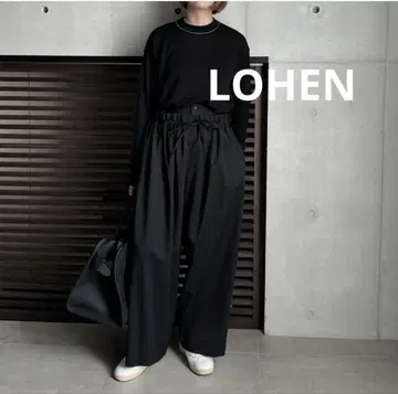 LOHEN 로헨 STRING PANTS 블랙 38 /34,100엔