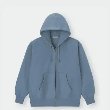 헤비 웨이트 맨투맨 풀 집업 후드티