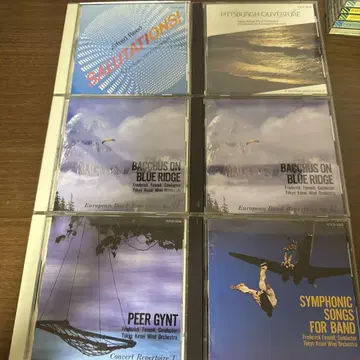 취주악 CD 5장 세트 도쿄 고세이