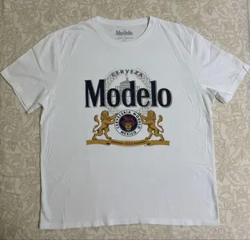 Modelo 티셔츠 2XL 화이트 빅