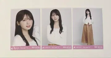 노기자카46 브로마이드 츠츠이 아야메 샤기 앙상블 3종 컴프
