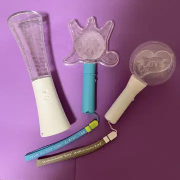아라시 응원봉 묶음 판매 3개