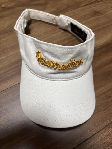 Resurrection 화이트 바이저