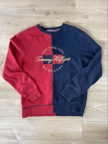 Tommy Hilfiger 바이컬러 트레이닝복 M