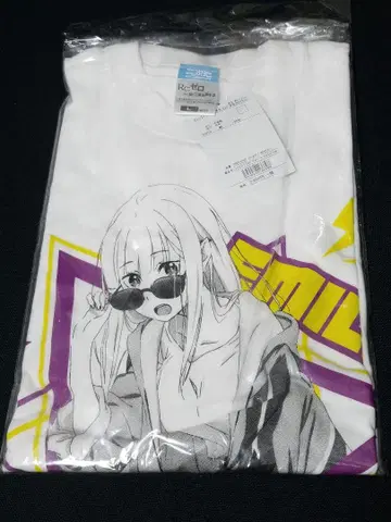 Re:제로 에밀리아 티셔츠 스트릿 패션 Ver. L 사이즈