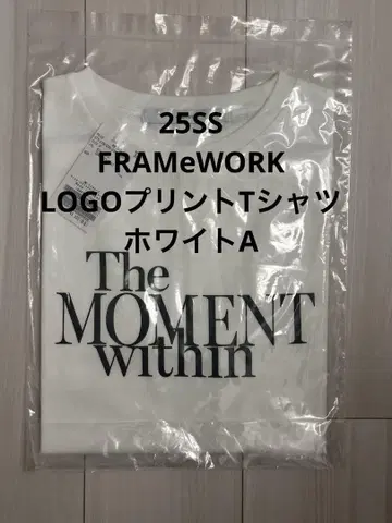 판매 FRAMeWORK 프레임워크 LOGO 프린트 티셔츠