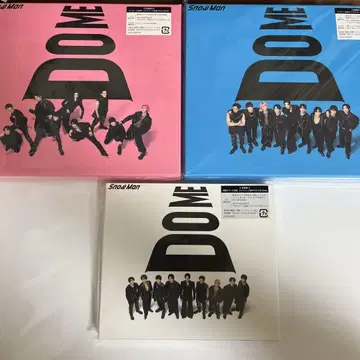 Snow Man IDOME 초회판 A, 초회판 B, 일반 버전