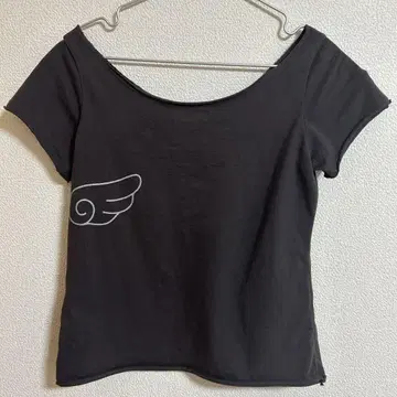 COYSEIO 코이세이오 WING 티셔츠 다크 그레이