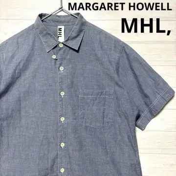 MHL, 마가렛 호웰 레귤러 카라 반팔 셔츠