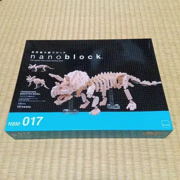 나노 블록(nanoblock) 트리케라톱스 골격 모델 박스 없음
