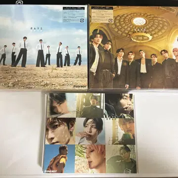 Snow Man RAYS 초회판 A, 초회판 B, 일반 버전