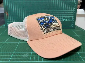 Patagonia 메쉬 캡 핑크