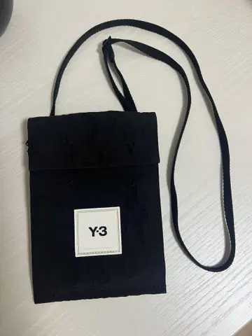 Y-3 숄더백 블랙 사코슈 와이 쓰리